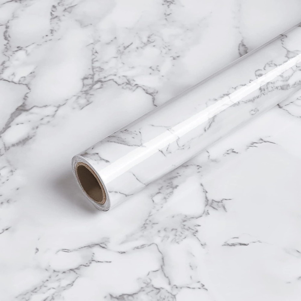 White Marble sheets aximart pictures (5) Marble Style Self-Adhesive Wallpaper Sheets Waterproof, Heat Resistant & Easy to Apply Wall Stickers, Marble Sheets & Wall Paneling - Image 10
