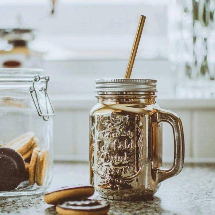 Stainless Steel Reusable Metal Straws 6 Piece Pack with Super Cleaning Brush BPA Free, Food Grade - Image 4