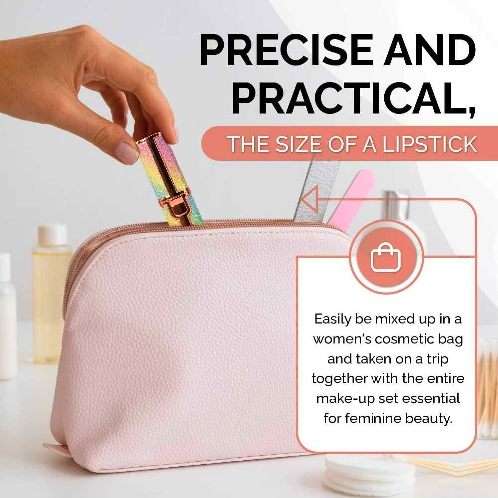 Electric Eyebrow Trimmer and Shaver glazmart (2) 2-in-1 Electric Eyebrow Trimmer and Shaver, Painless Facial Hair Removal and Shaver, Precision Eyebrow Trimmer - Image 6
