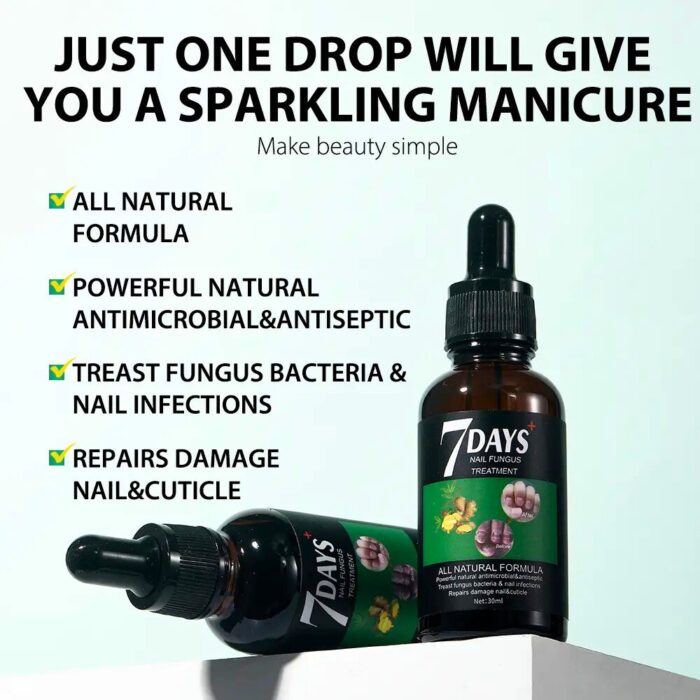 Enhanced Nail Fungus Treatment Serum 30ml – 7-Day Repair Solution, Natural Antifungal Nail Care - Image 2