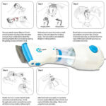 V Comb Head Lice Treatment Machine, Electric Lice Removal with Filter - Image 5