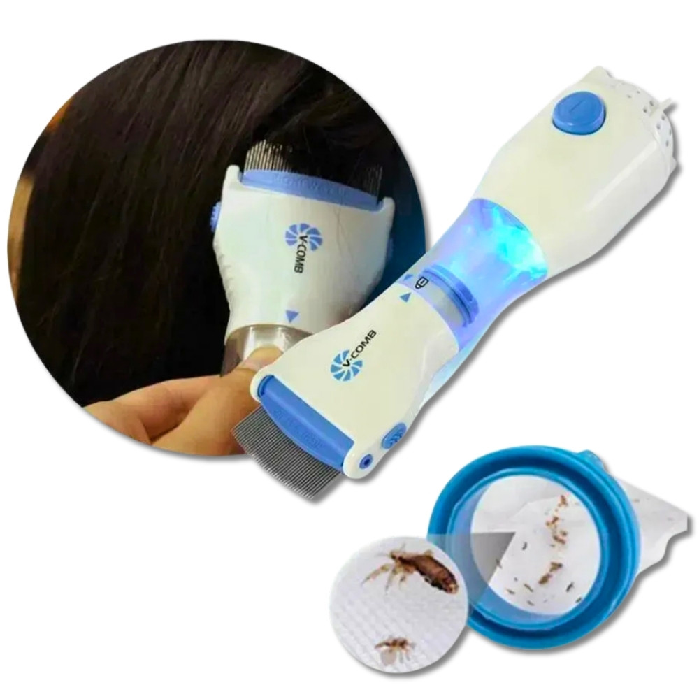 V Comb Head Lice Treatment Machine glazmart (3) V Comb Head Lice Treatment Machine, Electric Lice Removal with Filter - Image 4