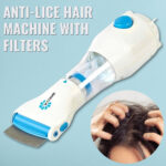 V Comb Head Lice Treatment Machine, Electric Lice Removal with Filter - Image 3