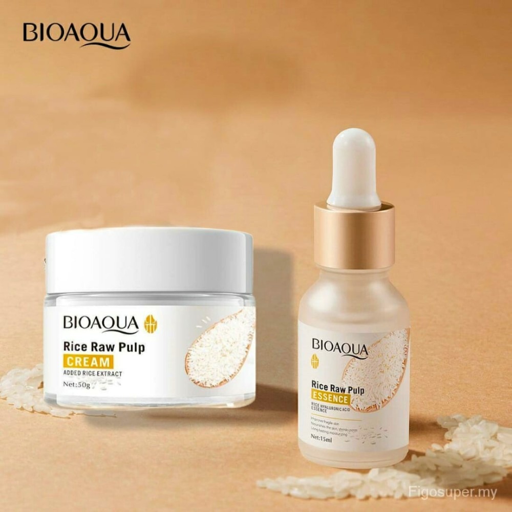 BIOAQUA Hydrating Face Serum and Cream glazmart (2) BIOAQUA Hydrating Face Serum and Cream, Unstoppable 2 in 1 Bundle - Image 1