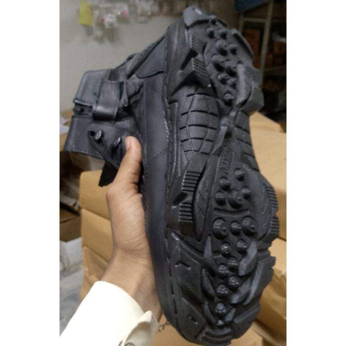 Men's Comfortable Black Delta Boots – Soft, Cozy, Durable Daily Wear Ankle Boots (Sizes 40–44) - Image 2