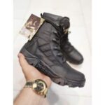 Men's Comfortable Black Delta Boots – Soft, Cozy, Durable Daily Wear Ankle Boots (Sizes 40–44)
