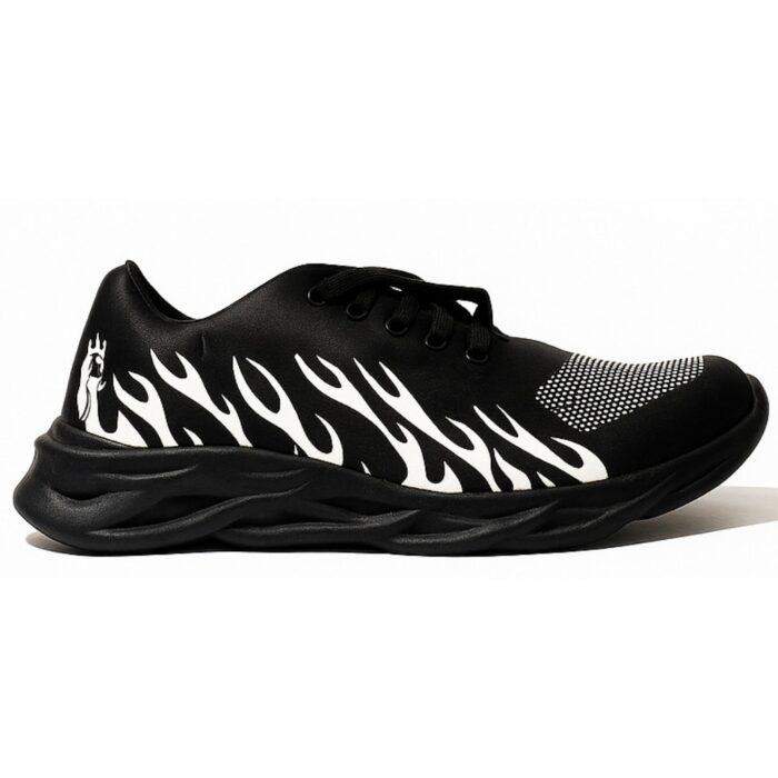 Men’s Super Comfortable Joggers, White Fire & Red Fire, 100% Soft, Cozy, and Stylish Daily Wear - Image 4