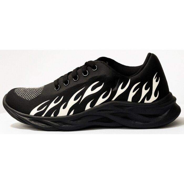 Men’s Super Comfortable Joggers, White Fire & Red Fire, 100% Soft, Cozy, and Stylish Daily Wear - Image 6