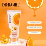 DR RASHEL Vitamin C Facial Cleanser 80ml, Brightening Anti-Aging Deep Cleansing Face Wash - Image 3