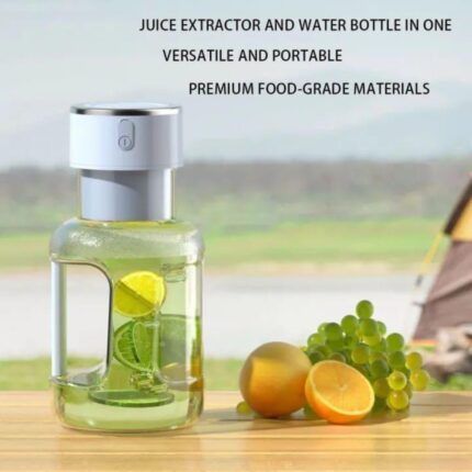 1600ml Super Portable Rechargeable Cordless Barrel Electric Food Juicer