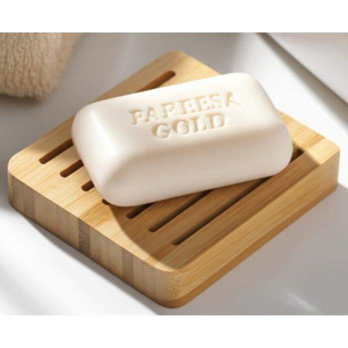 Pareesa Gold Honey & Almond Soap Super Moisturizing and Nourishing Daily Skincare for Soft, Smooth Skin All in 1 - Image 2