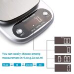 Kitchen Digital Weight Scale, Electronic Kitchen Scale 1g–10000g, Super Silver - Image 3