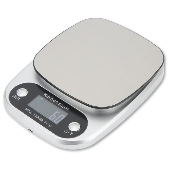 Kitchen Digital Weight Scale, Electronic Kitchen Scale 1g–10000g, Super Silver - Image 7
