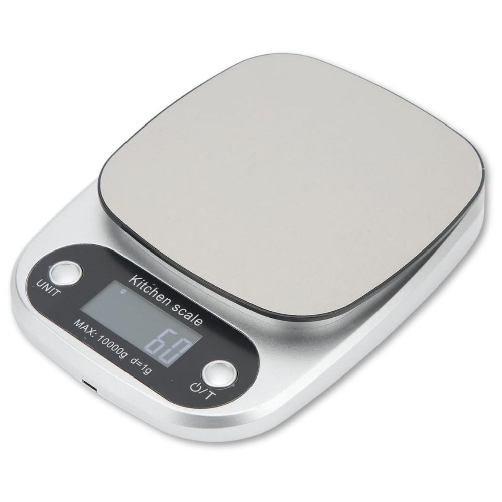 Kitchen Digital Weight Scale (4) Kitchen Digital Weight Scale, Electronic Kitchen Scale 1g–10000g, Super Silver - Image 7