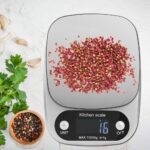 Kitchen Digital Weight Scale, Electronic Kitchen Scale 1g–10000g, Super Silver