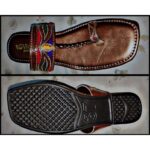 Kolhapuri Slipper Design No. 25-81, Timeless Super Brown Traditional Footwear - Image 2