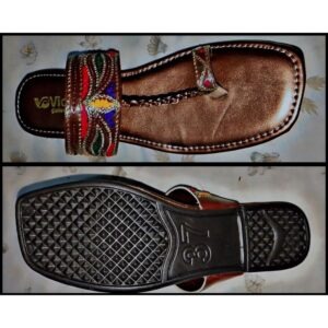 Kolhapuri slippers brown traditional