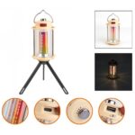 MX6611 Stepless Dimmable LED Camping Light Portable Rechargeable Lantern with 360° Brightness, Tripod Stand & Hook for Outdoor and Indoor Use - Image 4