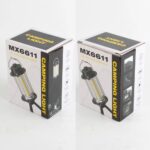 MX6611 Stepless Dimmable LED Camping Light Portable Rechargeable Lantern with 360° Brightness, Tripod Stand & Hook for Outdoor and Indoor Use - Image 5