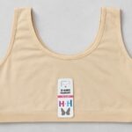 Malai Stuff Non-Padded Bra for Teenagers, Lightweight Comfortable Everyday Wear, Plain Beige, Sizes 28–34 - Image 2