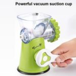 Grinder 100% High Quality Multifunctional Meat Mincer, Manual Vegetable Chopper Blender, ABS + Stainless Steel Kitchen Cooking Tool - Image 5