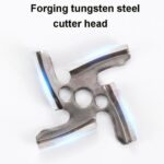 Grinder 100% High Quality Multifunctional Meat Mincer, Manual Vegetable Chopper Blender, ABS + Stainless Steel Kitchen Cooking Tool - Image 4