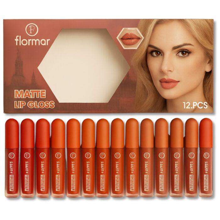 Super Nude Shades High Pigmented Lipgloss Set of 6 & 12, Creamy Long-Lasting Gloss, Moisturizing Smooth Finish for Everyday Wear - Image 3