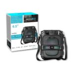 Wireless Portable Bluetooth Speaker with 6.5" Subwoofer, FM Radio, USB/AUX/TF Support & 1200mAh Super Battery, GTS-1191 10W - Image 7