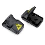 Heavy Duty Reusable Plastic Mouse Trap Durable, Super Safe & Humane Rodent A1 Control Trap for Indoor & Outdoor Use
