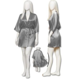 Satin Gown Robe for Women