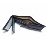 Original Cow Leather A1 Handmade Men’s Wallet Premium Slim Bifold super Design for Cards & Cash, Available in Black, Brown & Mustard - Image 3