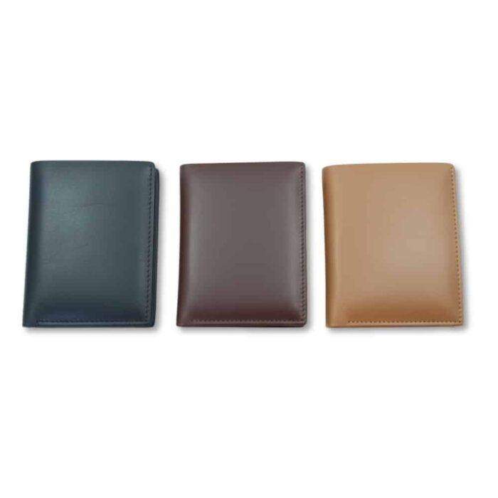 Original Cow Leather A1 Handmade Men’s Wallet Premium Slim Bifold super Design for Cards & Cash, Available in Black, Brown & Mustard - Image 6