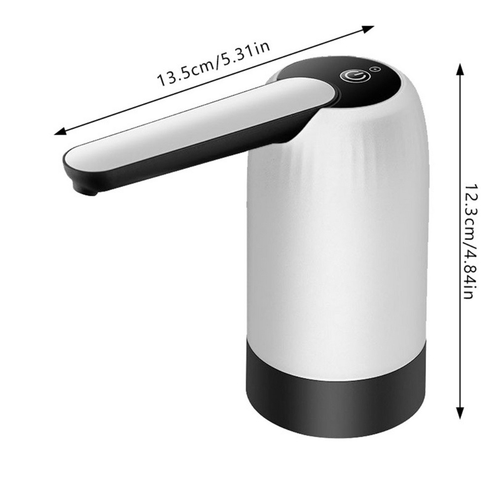 water pump automatic rechargeable (4) Automatic USB Rechargeable Drinking Water Pump Portable Electric Dispenser for 5-Gallon Bottles with Intelligent Touch Operation - Image 2