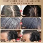 Black Temporary Hair Color Stick 20g, Instant Gray Hair Coverage Touch,Up Wand for Men & Women - Image 4