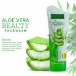 Chando Naturals Aloe Vera Beauty Face Wash 100ml, Gentle Hydrating Cleanser for Sensitive & Dry Skin - Image 4
