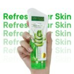 Chando Naturals Aloe Vera Beauty Face Wash 100ml, Gentle Hydrating Cleanser for Sensitive & Dry Skin - Image 3