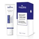 Gluta White Night Cream 50ml | Advanced Brightening & Anti,Aging Formula with Glutathione & Vitamins - Image 4