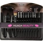 Huada Beauty 12-Piece Makeup Brush Set, Professional Soft Synthetic Makeup Brushes for Face & Eyes