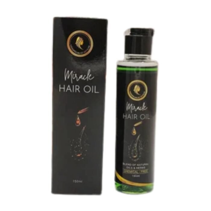 Miracle Herbal Hair Oil 150ml, Hair Growth, Strengthening & Shine Formula - Image 5