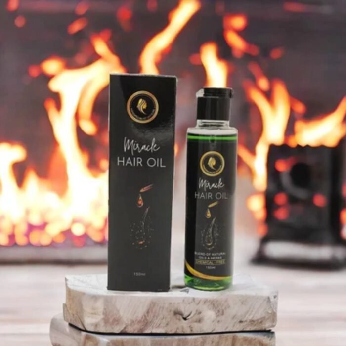 Miracle Herbal Hair Oil 150ml, Hair Growth, Strengthening & Shine Formula - Image 3