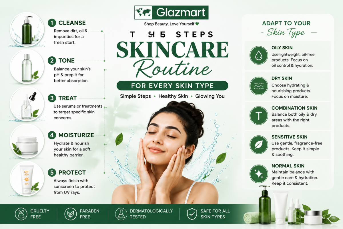 How to build a skincare routine according to skin type in Pakistan