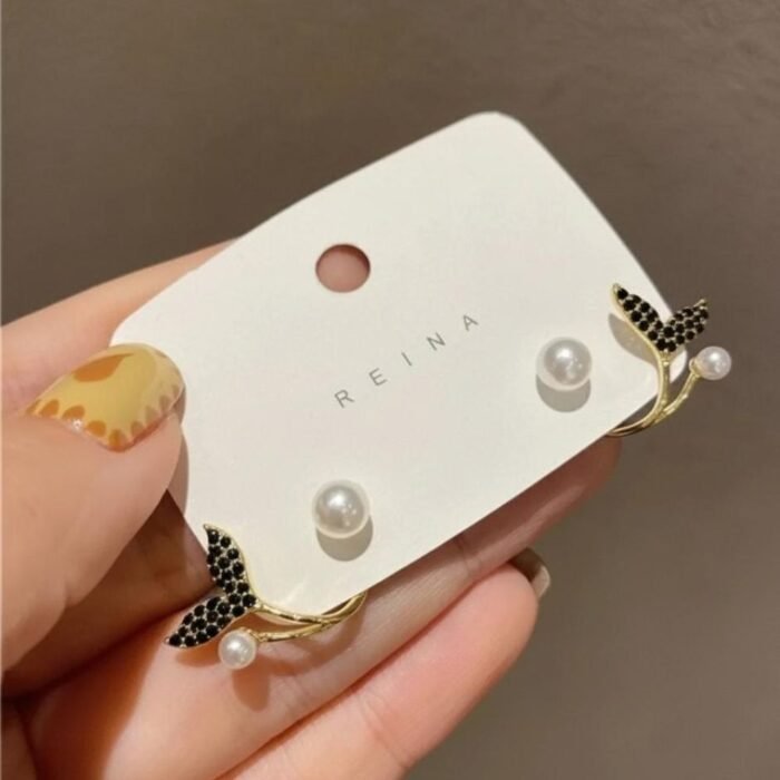 Korean Fish Tail Earrings 3