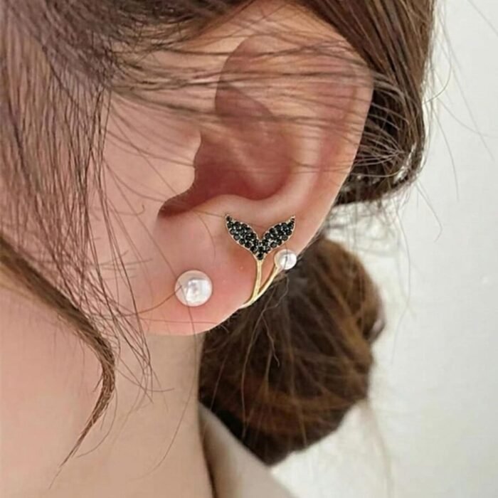 Korean Fish Tail Earrings 2