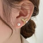 Korean Fish Tail Earrings 1
