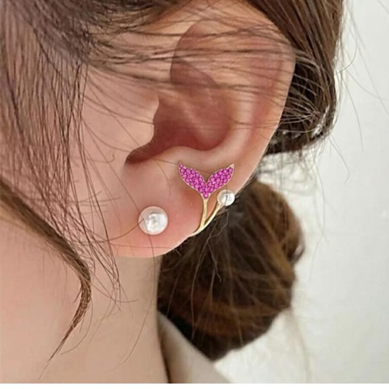 Korean Fish Tail Earrings