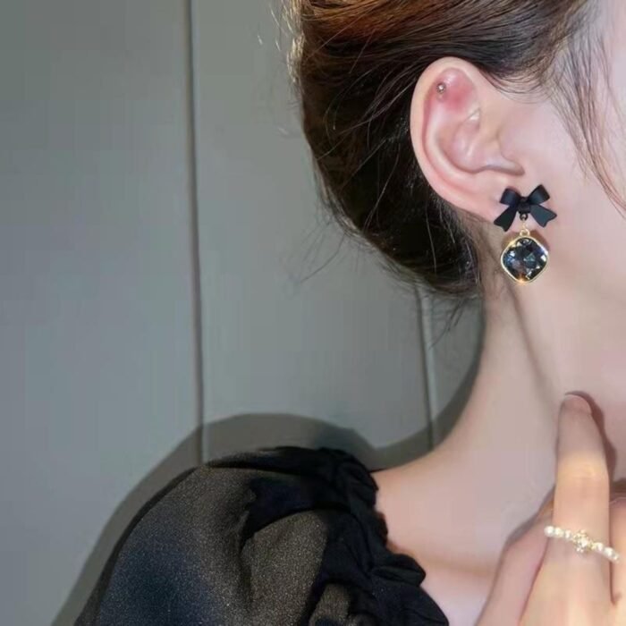 Bow Shape Korean Earrings 2