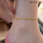 Ball Golden Anklet Bracelet, Elegant Alloy Foot Chain for Women