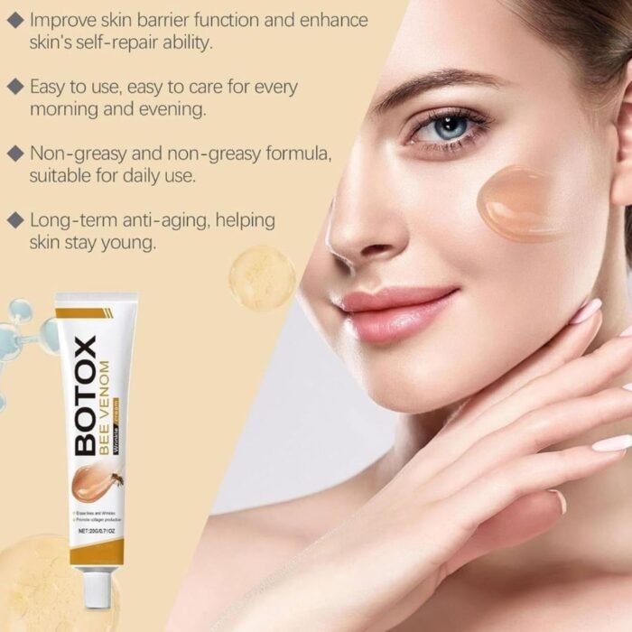 Botox Bee Venom Wrinkle Cream, Anti-Aging & Collagen Moisturizer - Image 6