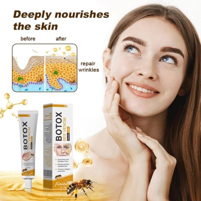 Botox Bee Venom Wrinkle Cream, Anti-Aging & Collagen Moisturizer - Image 2
