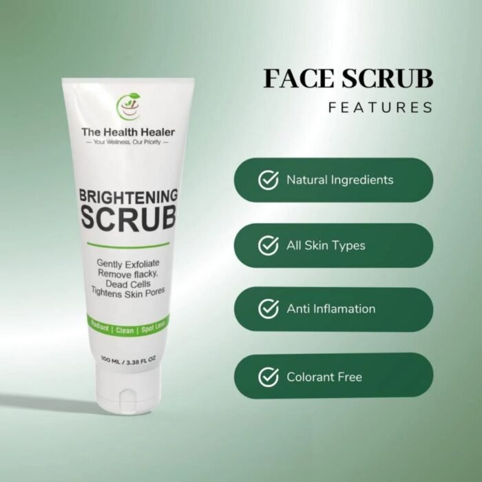 Health Healer Brightening Glow Kit, Face Wash, Scrub & Night Cream - Image 4